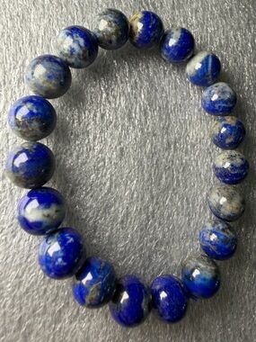 10MM Lapis Lazuli Natural Crystal Bracelet